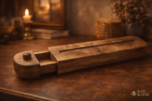 جاعودی خاص از جنس چوب گردو مدل کشودار